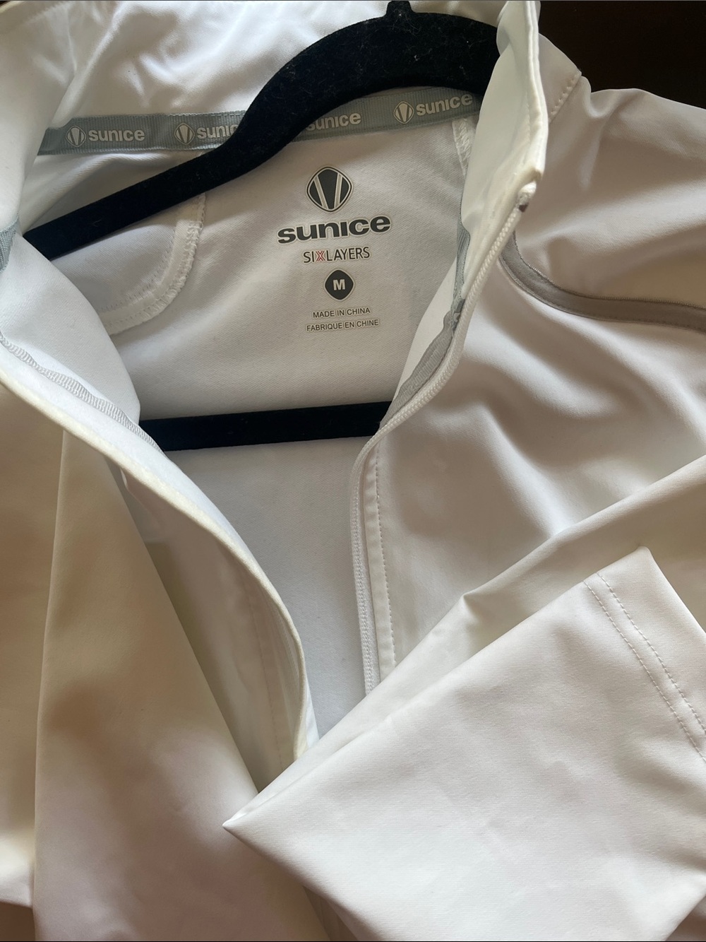 Sunice White Lightweight Golf Jacket BNWT